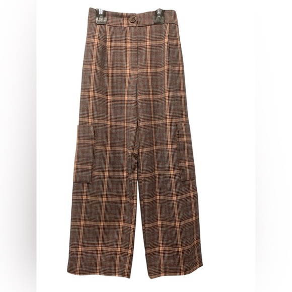 Zara Other - Zara girls Plaid Wide-Leg Pants size 8